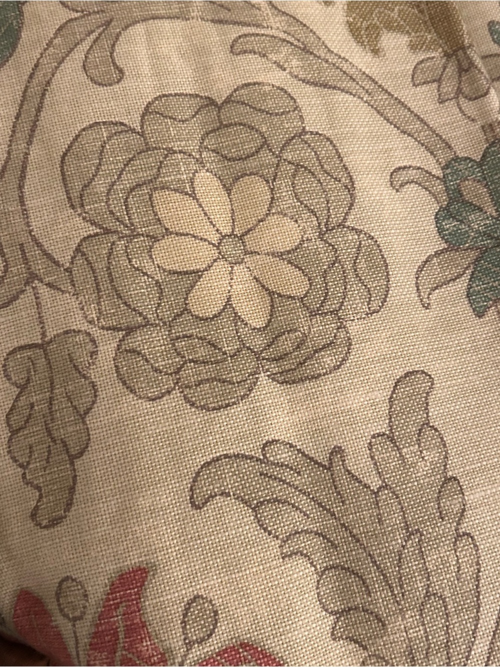 Elegant Floral Lined Pinch Pleated Drapery Panels 27 x 96